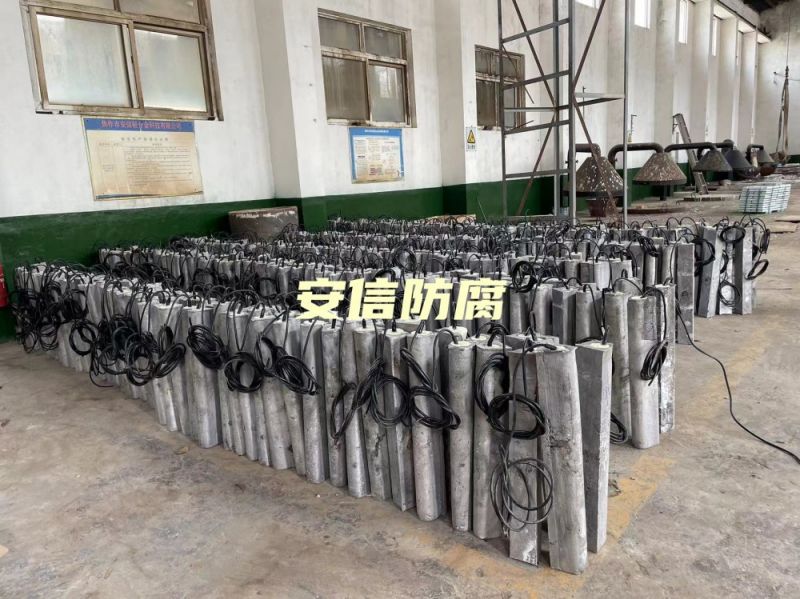 我公司鎂陽極，鋁合金陽極，鋁犧牲陽極，鎂陽極，鎂合金犧牲陽極在呼和浩特煉油廠的使用被評為優(yōu) 秀生產(chǎn)商